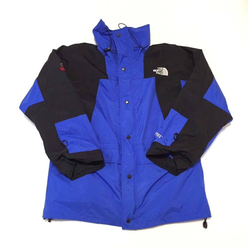 The North Face Men M Coat Blue Black Summit Series
